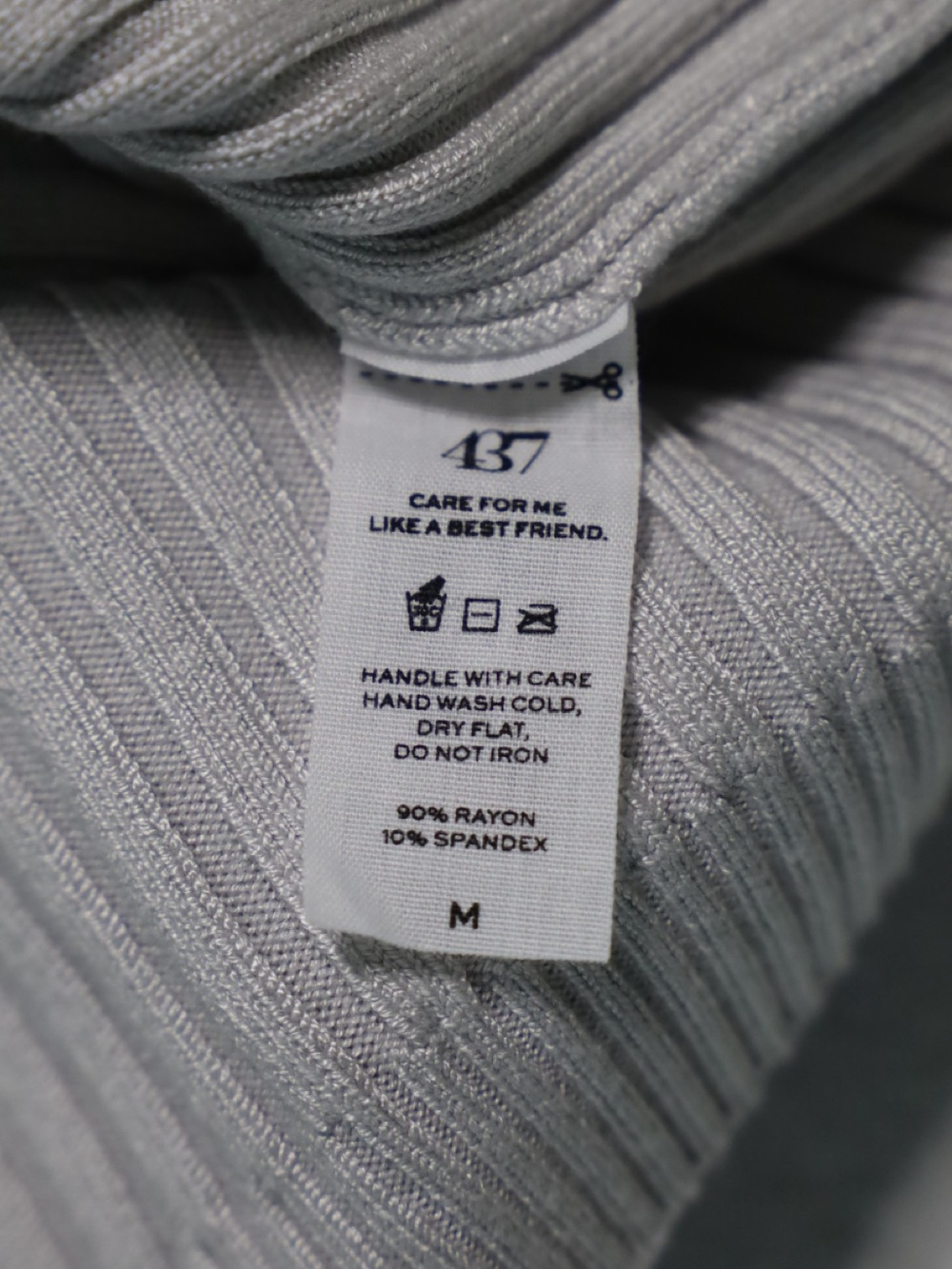 437 Gaia Cardigan | Grey Size Medium - Picture 8 of 9